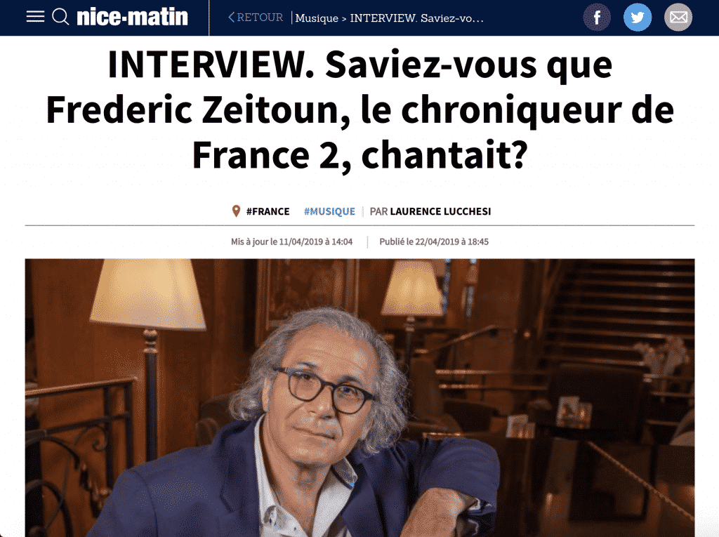 Interview Fred Zeitoun